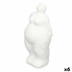   Dekoratív Figura Fehér Dolomite 14 x 34 x 12 cm (6 egység) Hölgy Álló MOST 43459 HELYETT 29615 Ft-ért!