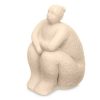 Dekoratív Figura Bézs szín Dolomite 18 x 30 x 19 cm (4 egység) Hölgy Ülés MOST 41866 HELYETT 28532 Ft-ért!