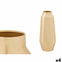   Váza GiftDecor 10216-SG Aranysàrga Vas 16 x 40 x 16 cm (4 egység) MOST 45300 HELYETT 30872 Ft-ért!
