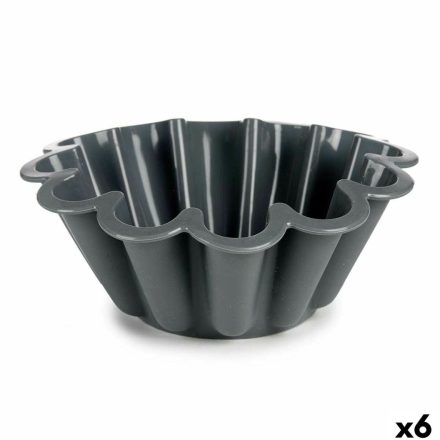 Sütőforma Kinvara HH477 Világos szürke Sötét szürke Szilikon 1,5 L 24,5 x 10 x 24,5 cm (6 egység) MOST 30574 HELYETT 18759 Ft-ért!