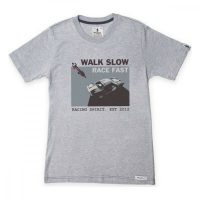   Férfi rövid ujjú póló OMP Walk Slow Szürke MOST 24742 HELYETT 16263 Ft-ért!