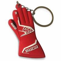   Kulcstartó Sparco Glove Piros 10 Darabok MOST 48022 HELYETT 34906 Ft-ért!