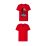 Férfi rövid ujjú póló RADIKAL YOU NEVER RUN ALONE Piros XL MOST 25933 HELYETT 17048 Ft-ért!