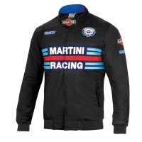   Felnőtt Dzseki Sparco Martini Racing Fekete M MOST 124259 HELYETT 100486 Ft-ért!