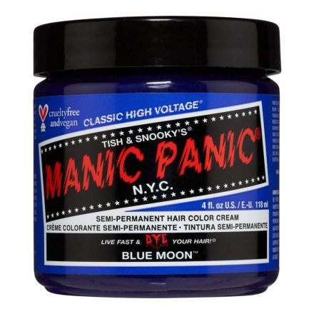 Tartós Hajfesték Classic Manic Panic Blue Moon (118 ml) MOST 12700 HELYETT 5944 Ft-ért!