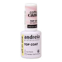   Körömlakk fixáló Andreia Cotton Candy Top Coat Nº 02 Milky Pink 10,5 ml MOST 15090 HELYETT 9037 Ft-ért!