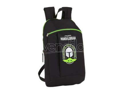 Gyerek Hátizsák The Mandalorian M821 Fekete Zöld (22 x 39 x 10 cm) 