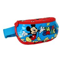   Kézitáska Mickey Mouse Clubhouse Happy smiles Piros Kék (23 x 14 x 9 cm) MOST 9629 HELYETT 4150 Ft-ért!