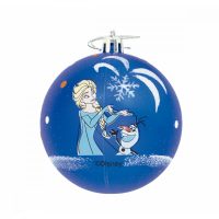   Karácsonyi dísz Frozen Memories 6 egység Kék Fehér Műanyag (Ø 8 cm) MOST 10356 HELYETT 4266 Ft-ért!