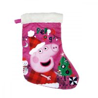   Karácsonyi Zokni Peppa Pig Cosy corner 42 cm Poliészter MOST 8941 HELYETT 3687 Ft-ért!