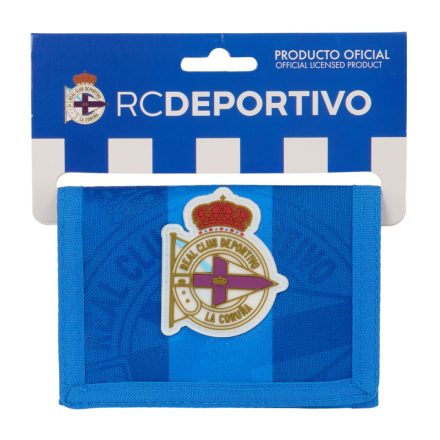 Pénztárca R. C. Deportivo de La Coruña Kék 12.5 x 9.5 x 1 cm MOST 10062 HELYETT 5647 Ft-ért!