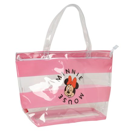 Női Kézitáska Minnie Mouse Beach Rózsaszín Átlátszó MOST 15809 HELYETT 9467 Ft-ért!
