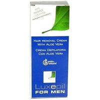   Testszőrzet Eltávolító Krém Luxepil For Men Aloe vera (150 ml) MOST 33752 HELYETT 20735 Ft-ért!