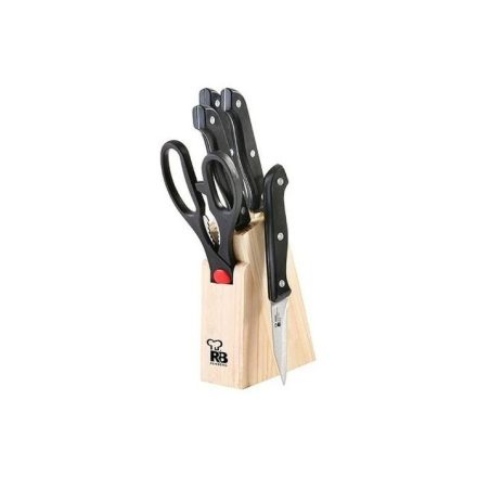 Konyhakés szett állvánnyal Renberg Bonn Rozsdamentes acél (6 pcs) 