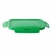 Uzsonnás doboz Benetton Rainbow Zöld polipropilén Boroszilikát üveg (840 ml)