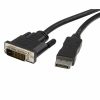 DisplayPort–DVI Adapter Startech DP2DVIMM6            (1,8 m) Fekete 1.8 m MOST 25376 HELYETT 16891 Ft-ért!