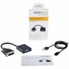 DVI–D VGAAdapter Startech DVI2VGAE             0,19 m Fekete MOST 34286 HELYETT 25018 Ft-ért!