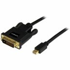   Mini Display DVI Adapter Startech MDP2DVIMM6B          (1,8 m) Fekete 1.8 m MOST 20728 HELYETT 14791 Ft-ért!