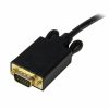 DisplayPort VGA Adapter Startech DP2VGAMM6B           (1,8 m) Fekete 1.8 m MOST 28687 HELYETT 20934 Ft-ért!