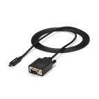   USB C - VGA Kábel Startech CDP2VGAMM2MB 2 m Fekete MOST 39917 HELYETT 29127 Ft-ért!
