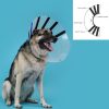 Erzsébet-kutya nyakörv (védőtölcsér) KVP EZ Clear (16-19 cm) MOST 5793 HELYETT 3249 Ft-ért!