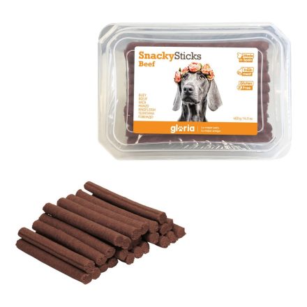 Kutya Snack Gloria Snackys Sticks Ökör Barrita (350 g) MOST 8740 HELYETT 4903 Ft-ért!