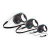 Póráz Flexi BLACK DESIGN 5 m M méret Silver MOST 12367 HELYETT 7400 Ft-ért!