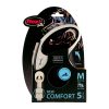 Póráz Flexi NEW COMFORT 5 m Fekete M méret MOST 17510 HELYETT 11930 Ft-ért!