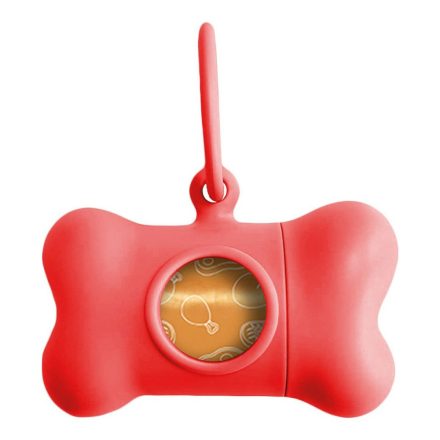 Kisállat táska adagoló United Pets Bon Ton Classic Kutya Piros (8 x 4,2 x 5 cm) MOST 6706 HELYETT 3514 Ft-ért!