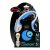 Póráz Flexi NEW COMFORT Kék M méret MOST 17510 HELYETT 11930 Ft-ért!