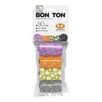   Higiéniai táskák United Pets Bon Ton Regular Kutya Válogatott színek (4 x 20 uds) MOST 10820 HELYETT 6068 Ft-ért!
