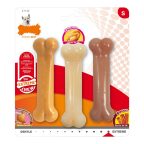   Kutya rágójátékok Nylabone Extreme Chew Value Pack Bacon Földimogyoróvaj S méret Csirke Nejlon (3 pcs) MOST 12220 HELYETT 5928 Ft-ért!