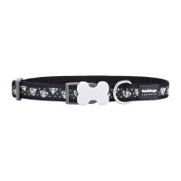   Nyakörv Red Dingo STYLE DIAMOND 15 mm x 24-36 cm Fekete MOST 6056 HELYETT 3398 Ft-ért!