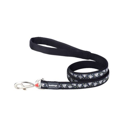 Póráz Red Dingo STYLE DIAMOND Fekete 2 x 120 cm MOST 10975 HELYETT 6565 Ft-ért!