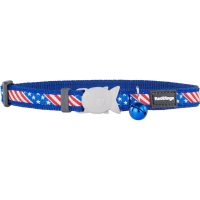   Macska nyakörv Red Dingo US Flag 20-32 cm Kék MOST 6984 HELYETT 3919 Ft-ért!