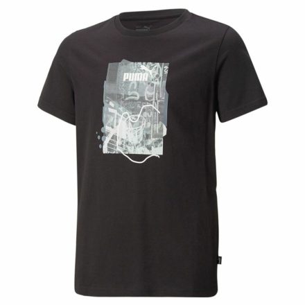 Gyermek rövidujjú póló Puma Essentials+ Street Art Grap Fekete MOST 18802 HELYETT 12211 Ft-ért!