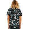 Férfi Ing Rip Curl Swc Botanica S/S Men Rövid ujjú Fekete MOST 42933 HELYETT 30111 Ft-ért!