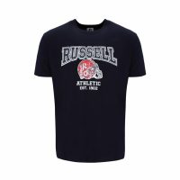   Rövid ujjú póló Russell Athletic State Fekete Men MOST 13999 HELYETT 8714 Ft-ért!