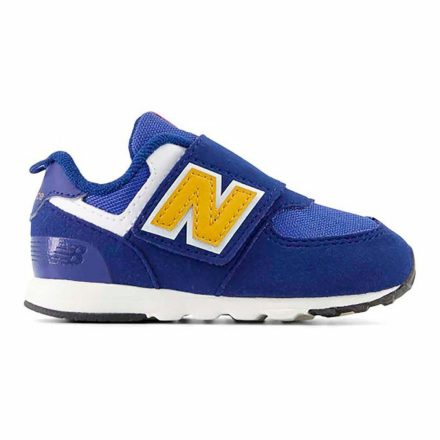 Gyermek alkalmi edzői New Balance 574 New-B Hook Loop Kék MOST 42601 HELYETT 29871 Ft-ért!