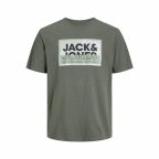   Gyermek Rövid ujjú póló Jack & Jones logan Agave Sötétzöld MOST 11400 HELYETT 6399 Ft-ért!