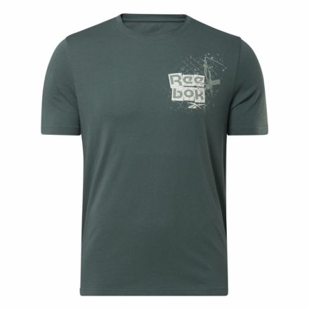 Férfi rövid ujjú póló Reebok Graphic Series Zöld MOST 18222 HELYETT 11831 Ft-ért!