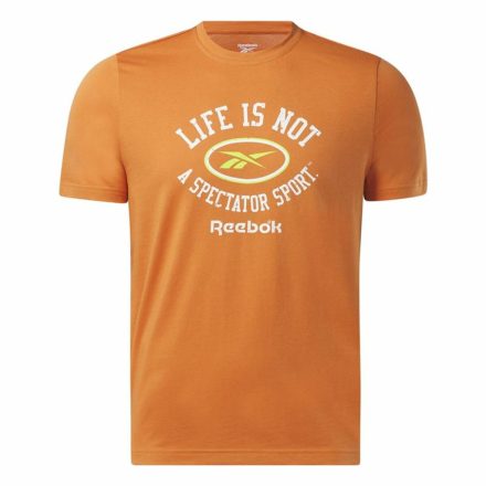 Férfi rövid ujjú póló Reebok Graphic Series Narancszín MOST 17255 HELYETT 11203 Ft-ért!