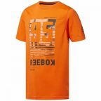   Férfi rövid ujjú póló Reebok Sportswear Rebelz Narancszín MOST 18284 HELYETT 10946 Ft-ért!