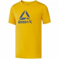   Gyermek rövidujjú póló Reebok Elemental Sárga MOST 15190 HELYETT 9094 Ft-ért!