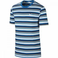   Férfi rövid ujjú póló Nike Stripe Tee Kék MOST 24804 HELYETT 16105 Ft-ért!