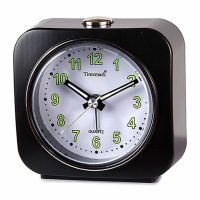   настолен часовник Timemark Fekete Műanyag 9 x 9 x 4 cm MOST 7920 HELYETT 4448 Ft-ért!