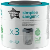   Szemeteszsák Tommee Tippee Sangenic Simplee 3 egység MOST 33296 HELYETT 21893 Ft-ért!