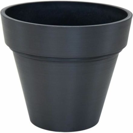 Virágcserép Mega Collections Ecostone Planter Fekete 41 x 35 cm MOST 51804 HELYETT 37651 Ft-ért!