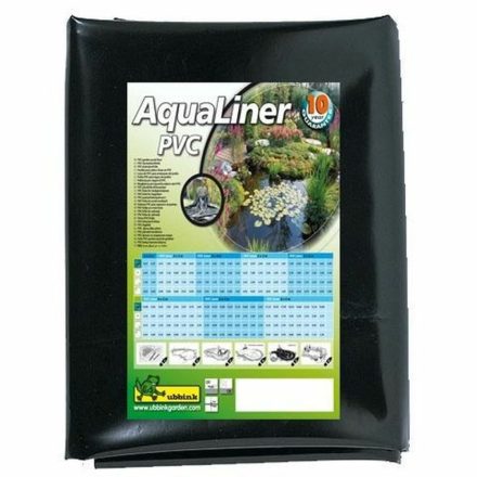 Pond Liner Ubbink AquaLiner PVC 0,5 mm 4 x 5 m MOST 97638 HELYETT 73475 Ft-ért!