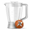Botmixert Philips HR7320 / 00 Fehér 700 W MOST 88047 HELYETT 66257 Ft-ért!